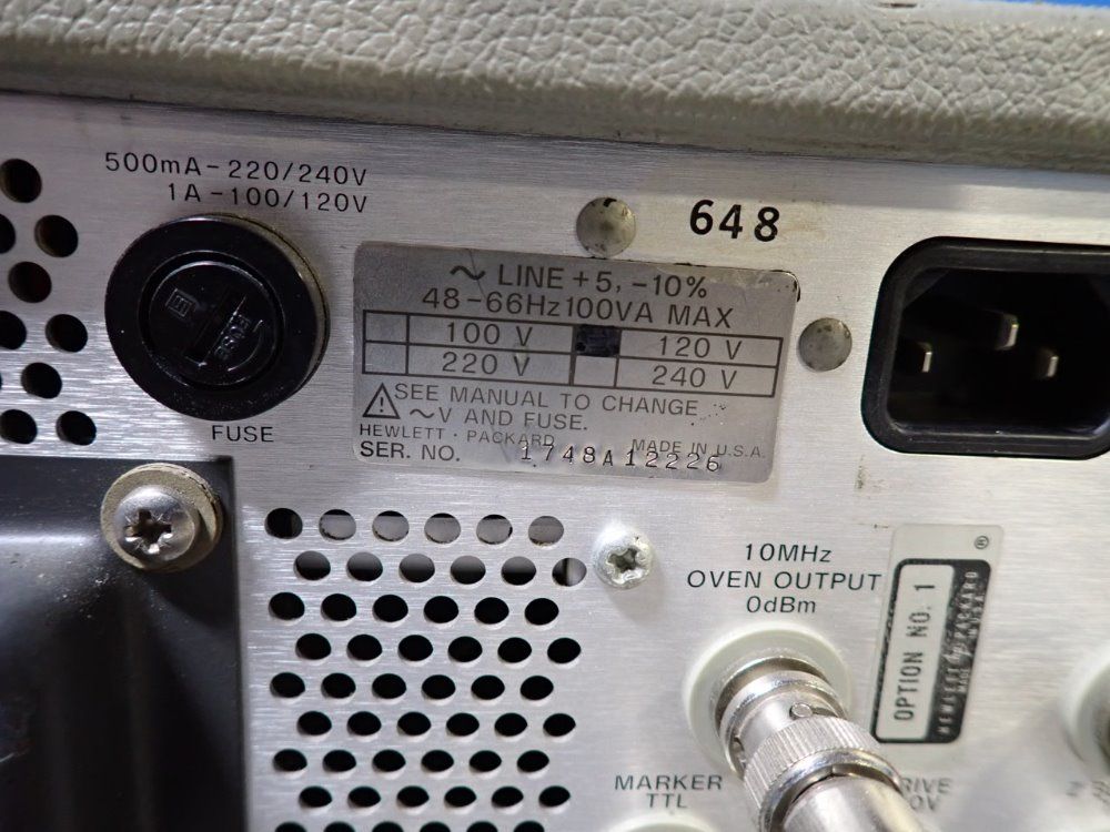 Hp Synthesizer/function Generator - 3325a