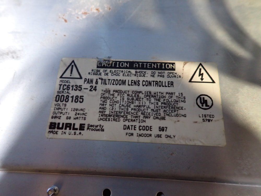 Burle Pan  Tiltzoom Lens Controller