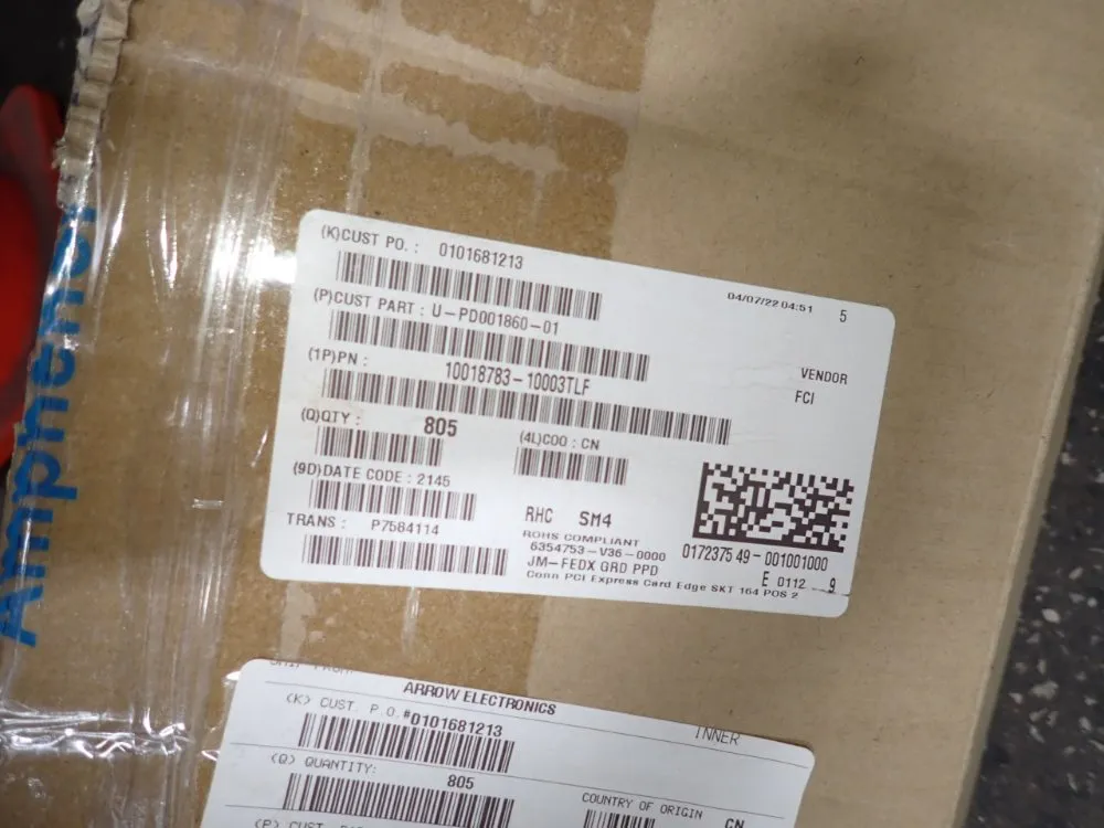 Amphenol Connectors - 10018783-10003tlf