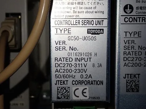 Jtek Toyoda 2016 Jtek Toyoda Gl-6p 32ii Plain Cylindrical Grinder - Gl-6p 32ii Plain