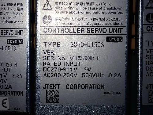 Jtek Toyoda 2016 Jtek Toyoda Gl-6p 32ii Plain Cylindrical Grinder - Gl-6p 32ii Plain