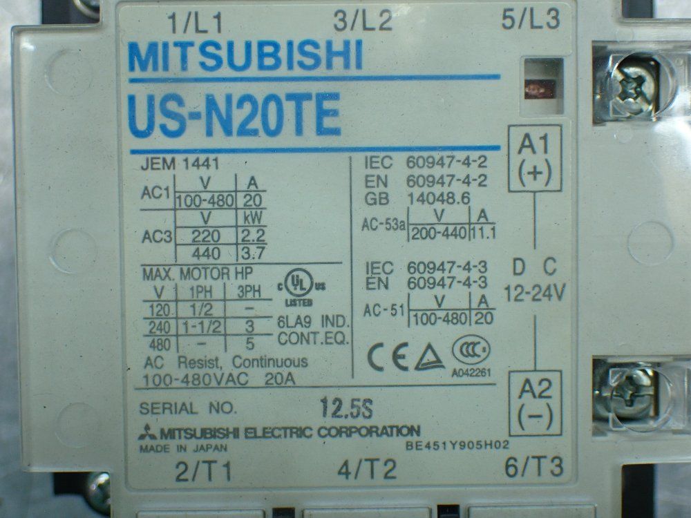 Mitsubishi Contactor Module. - Us-n20te