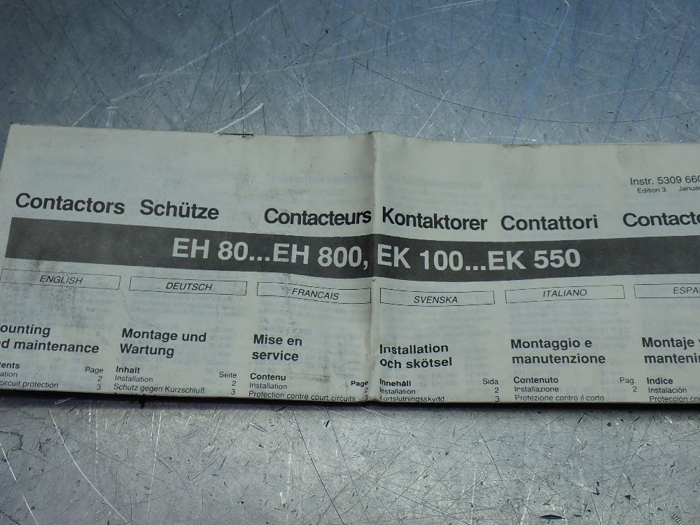Abb Contactor - Eh 145