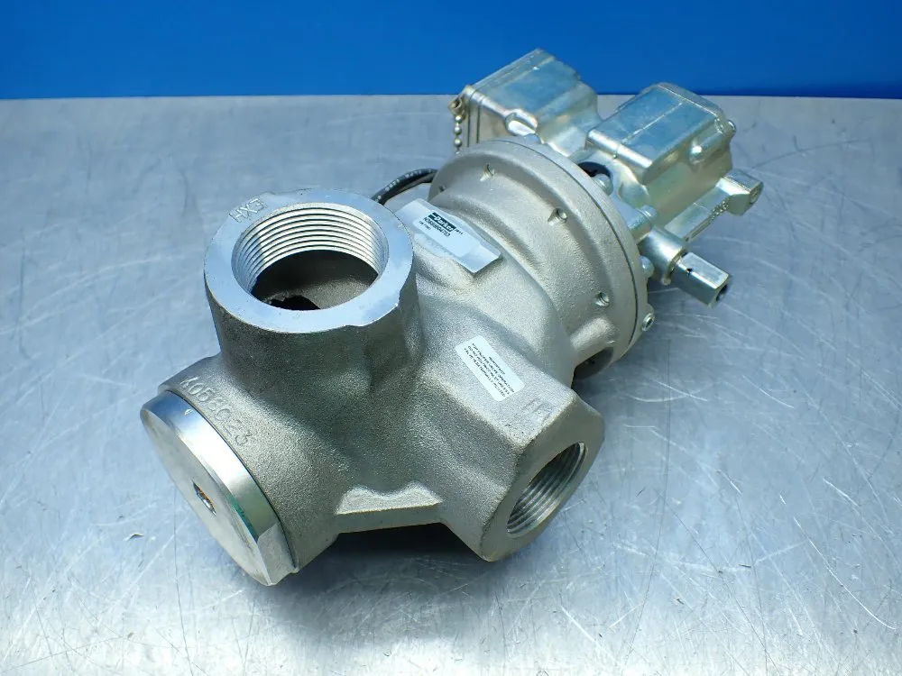 Parker 1-1/4" Inlet & Cyl. - 1-1/2" Exhaust Remote Pilot Operated Solenoid Valve - N3658504753