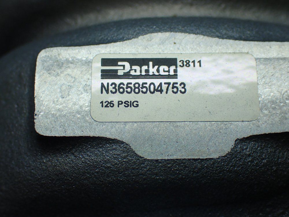 Parker 1-1/4" Inlet & Cyl. - 1-1/2" Exhaust Remote Pilot Operated Solenoid Valve - N3658504753