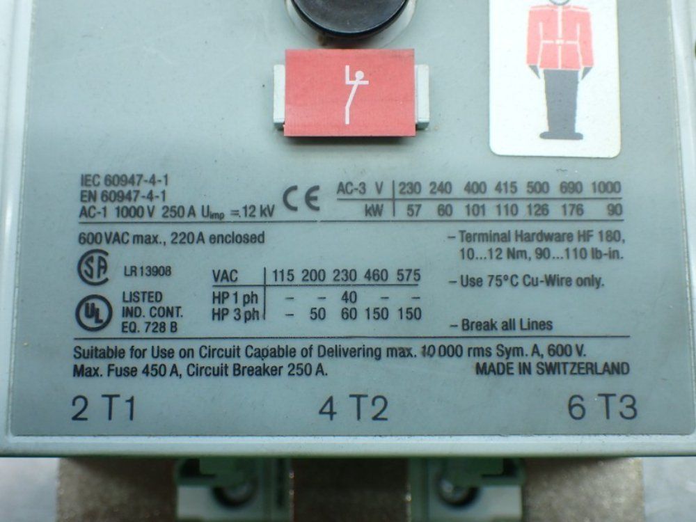 Allen-bradley Guardmaster Safety Contactor - 100s-d180ezj22c
