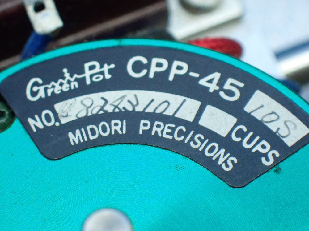Midori Precisions Green Pot Potentiometer. - Cpp-45-10s