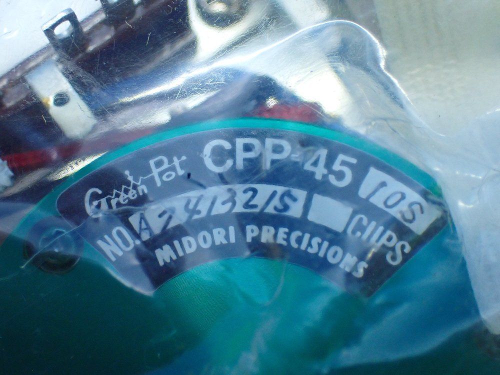Midori Precisions Green Pot Potentiometer. - Cpp-45-10s