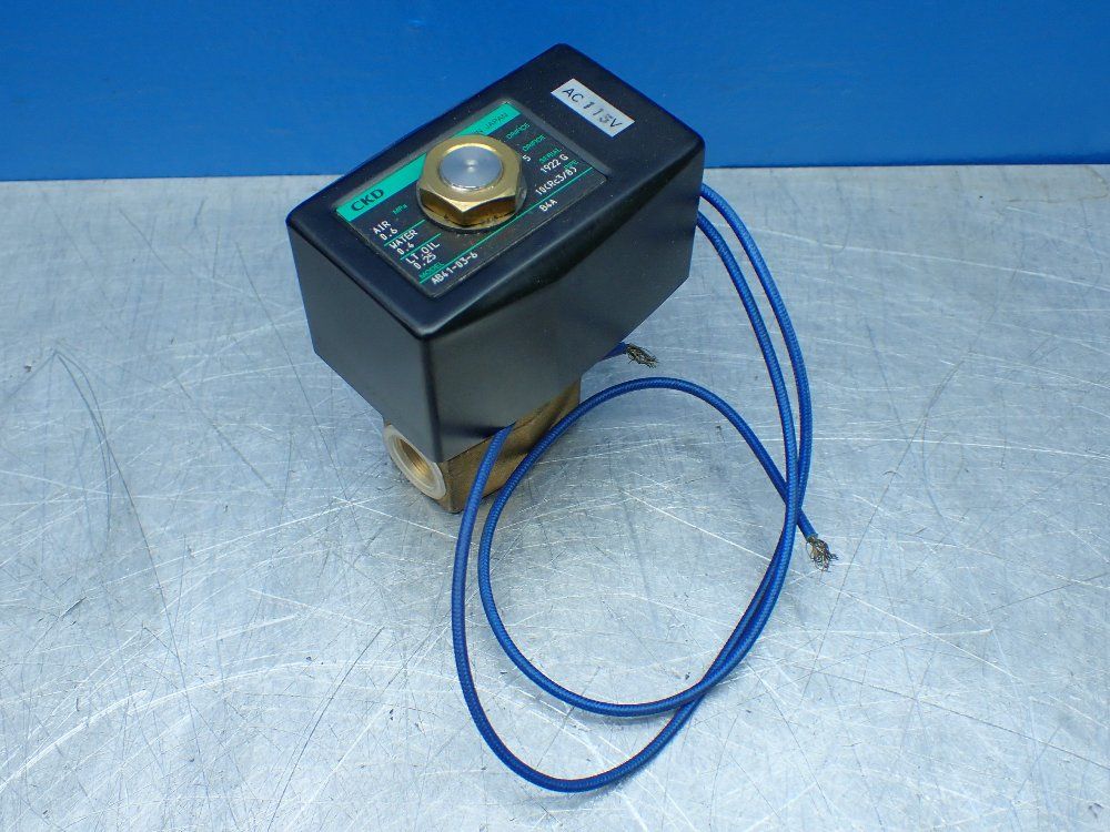 Ckd Solenoid Valve - Ab41-03-6-b4a-ac115v