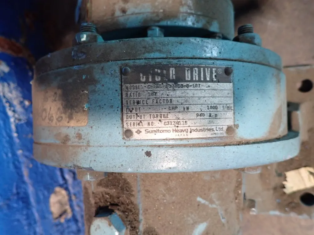 Sumitomo Heavy Industries 1 Hp Gear Drive - Chhm1-61350b-b-187