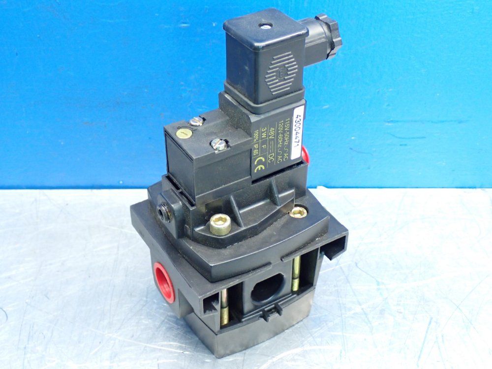 Asco Pneumatic 28400051-120/60 3-way 1/2" Poppet Valve - 28400051-120/60