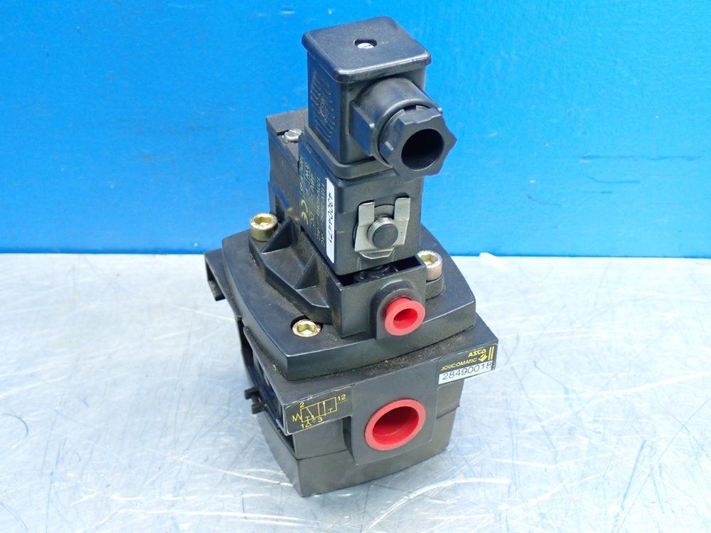 Asco Pneumatic 28400051-120/60 3-way 1/2" Poppet Valve - 28400051-120/60