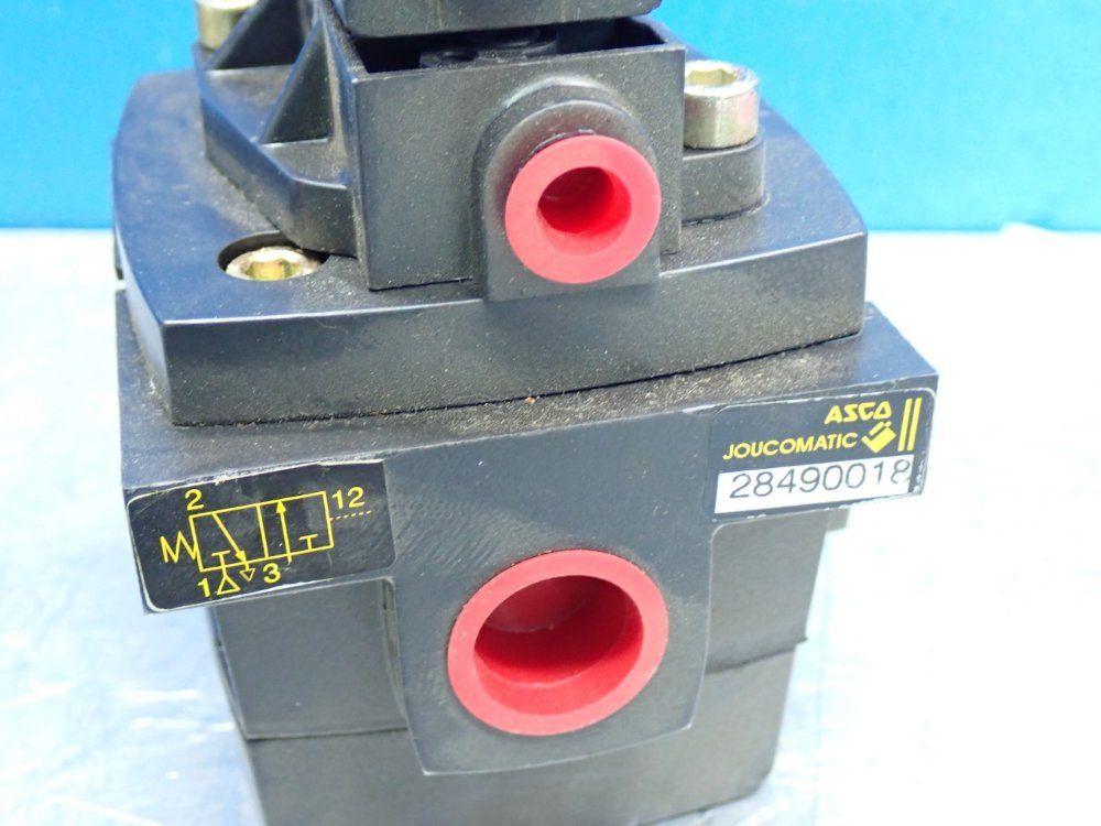 Asco Pneumatic 28400051-120/60 3-way 1/2" Poppet Valve - 28400051-120/60