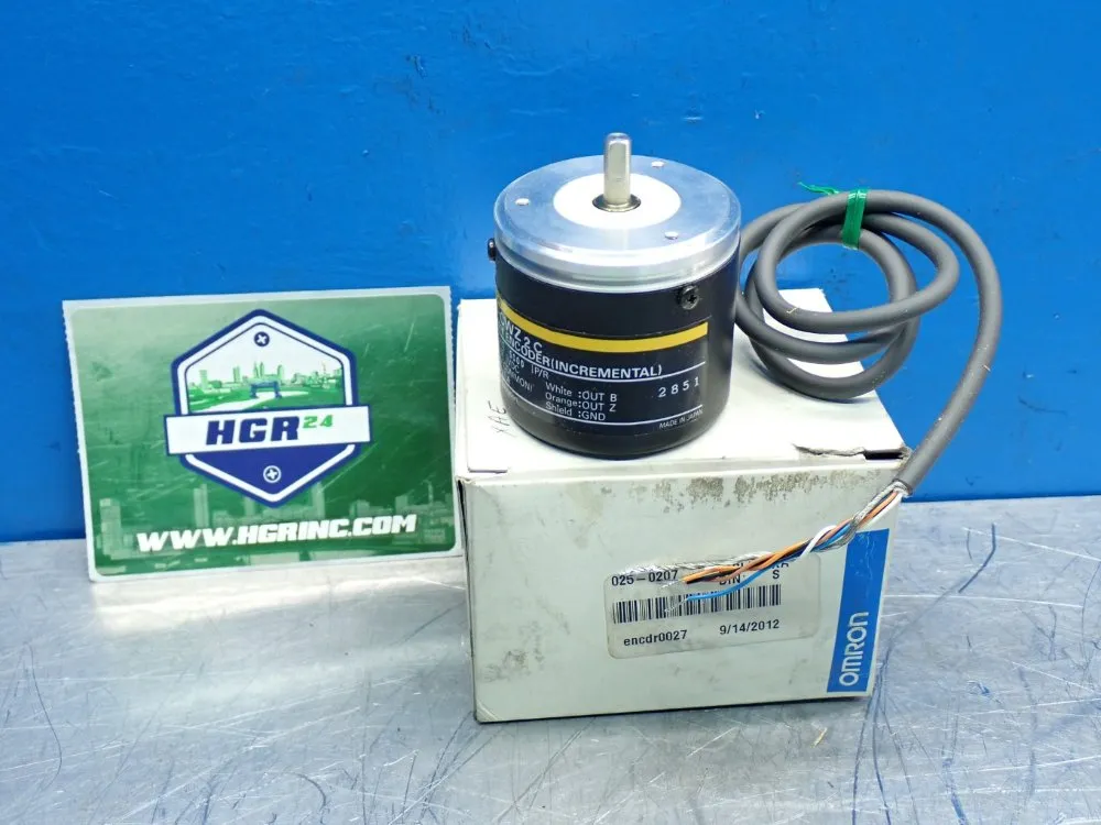 Omron Optical 2000ppr Rotary Encoder - E6d-cwz2c 5000p/r