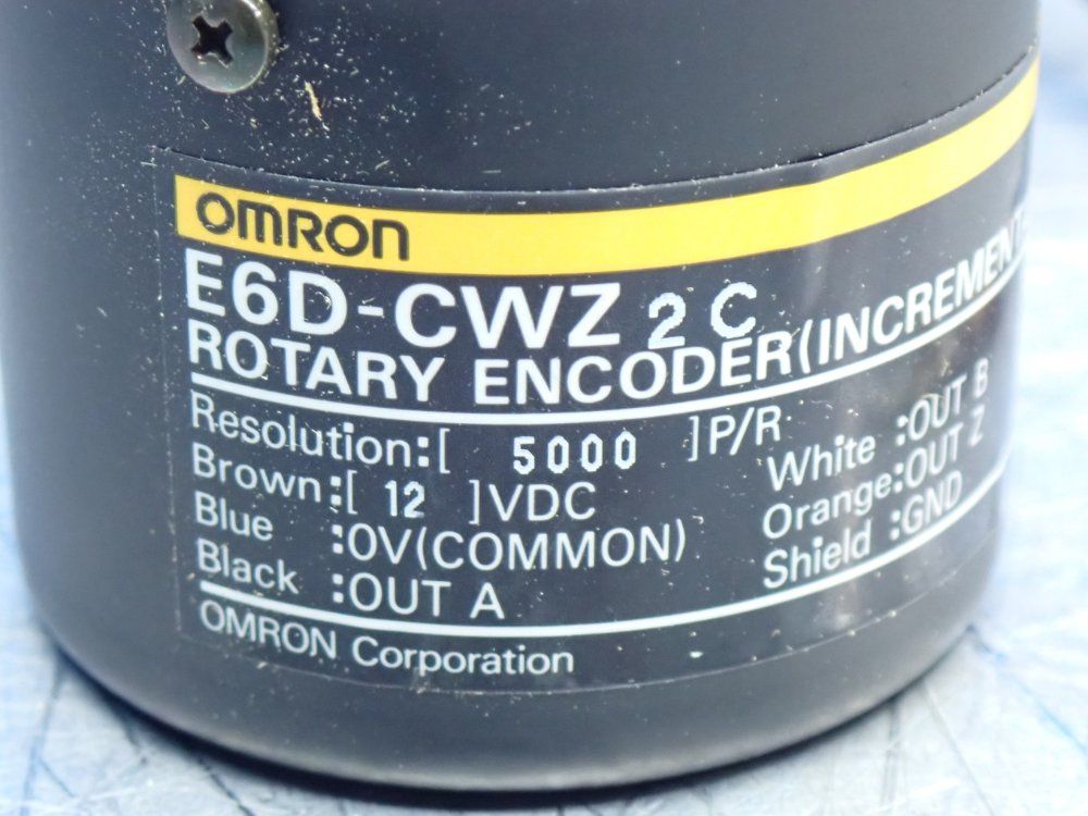 Omron Optical 2000ppr Rotary Encoder - E6d-cwz2c 5000p/r