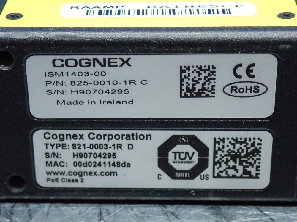 Cognex In-sight 8000 Industrial Camera - 825-0200-1rc
