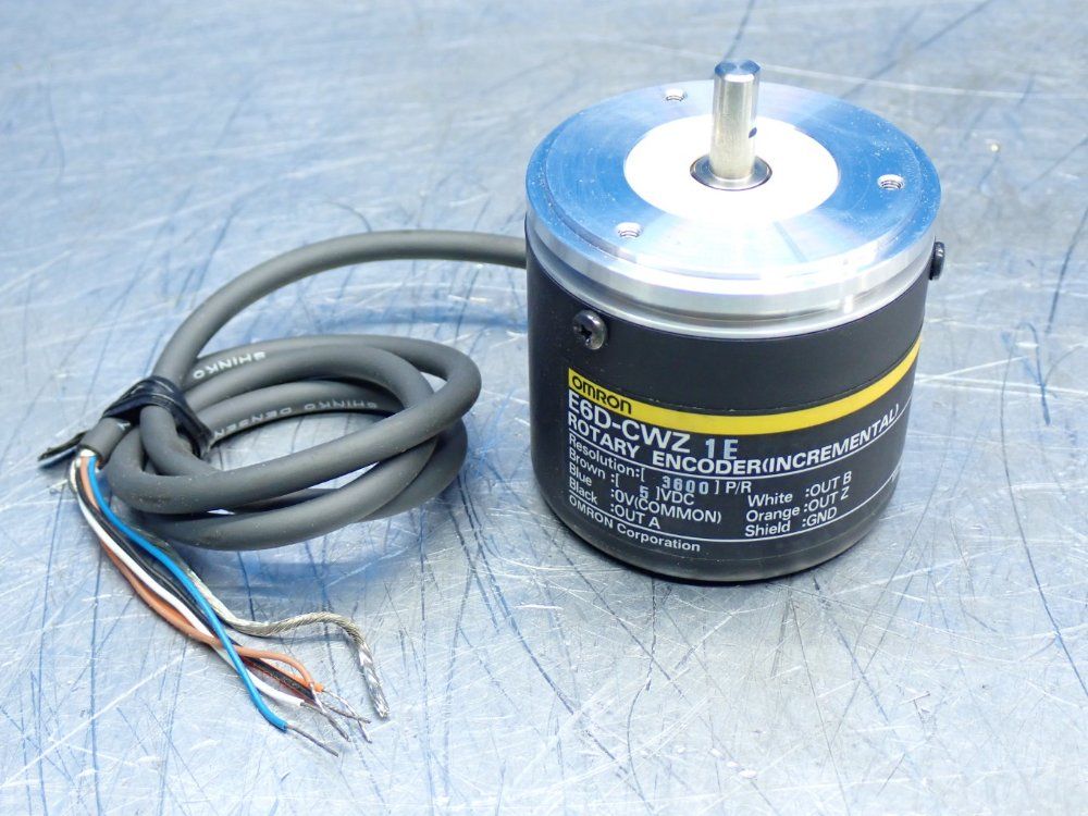 Omron 55mm Diameter High-resolution Rotary Encoder - E6d-cwz1e 3600p/r