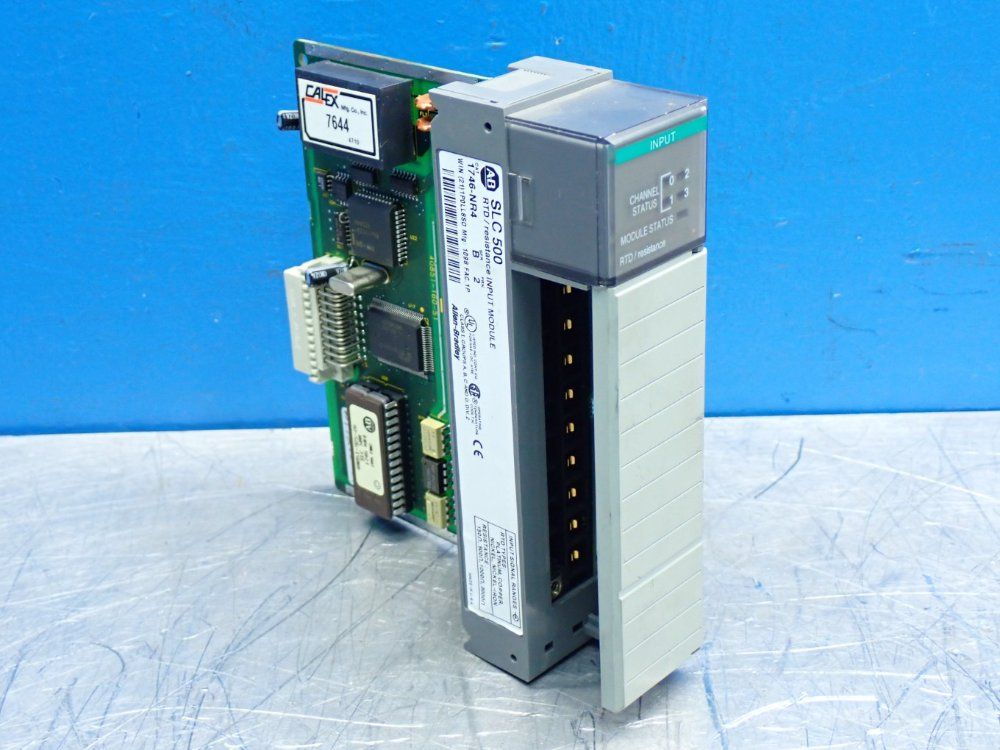 Allen Bradley Slc500 Rtd Resistance Input Module - 1746-nr4
