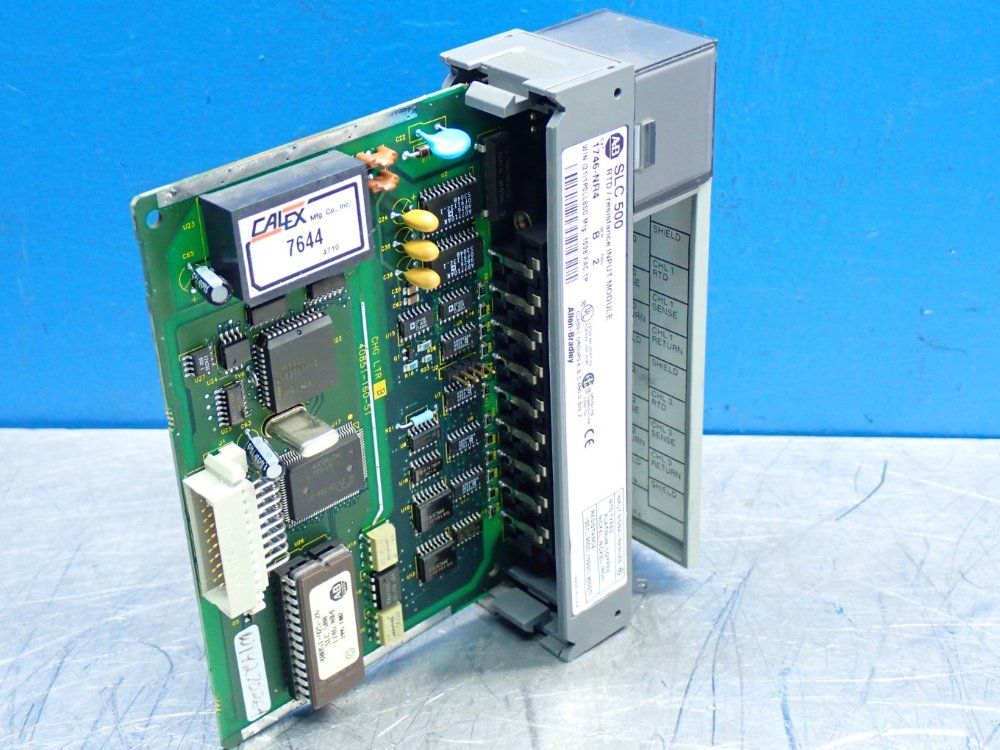 Allen Bradley Slc500 Rtd Resistance Input Module - 1746-nr4