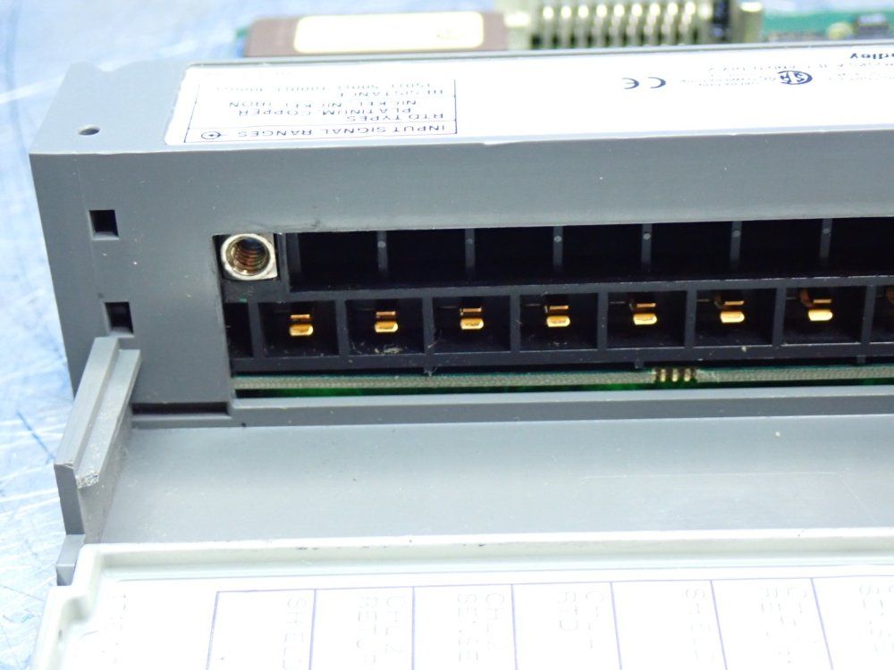 Allen Bradley Slc500 Rtd Resistance Input Module - 1746-nr4