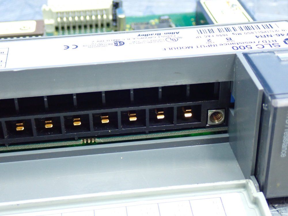 Allen Bradley Slc500 Rtd Resistance Input Module - 1746-nr4