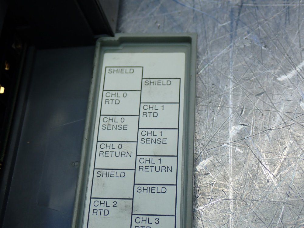 Allen Bradley Slc500 Rtd Resistance Input Module - 1746-nr4
