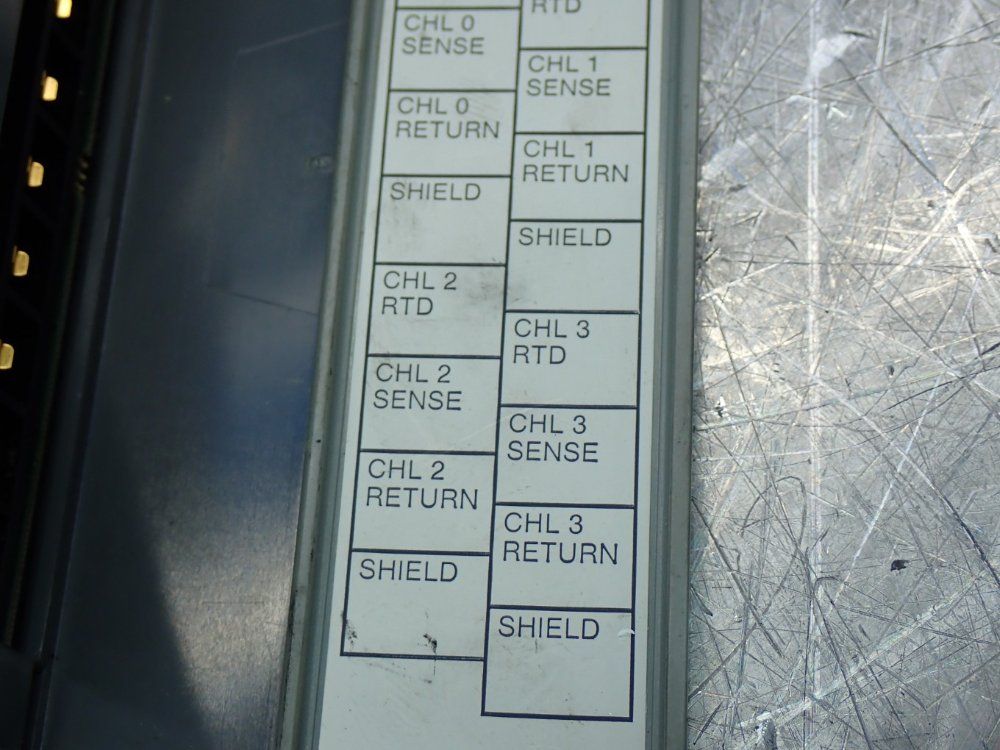 Allen Bradley Slc500 Rtd Resistance Input Module - 1746-nr4
