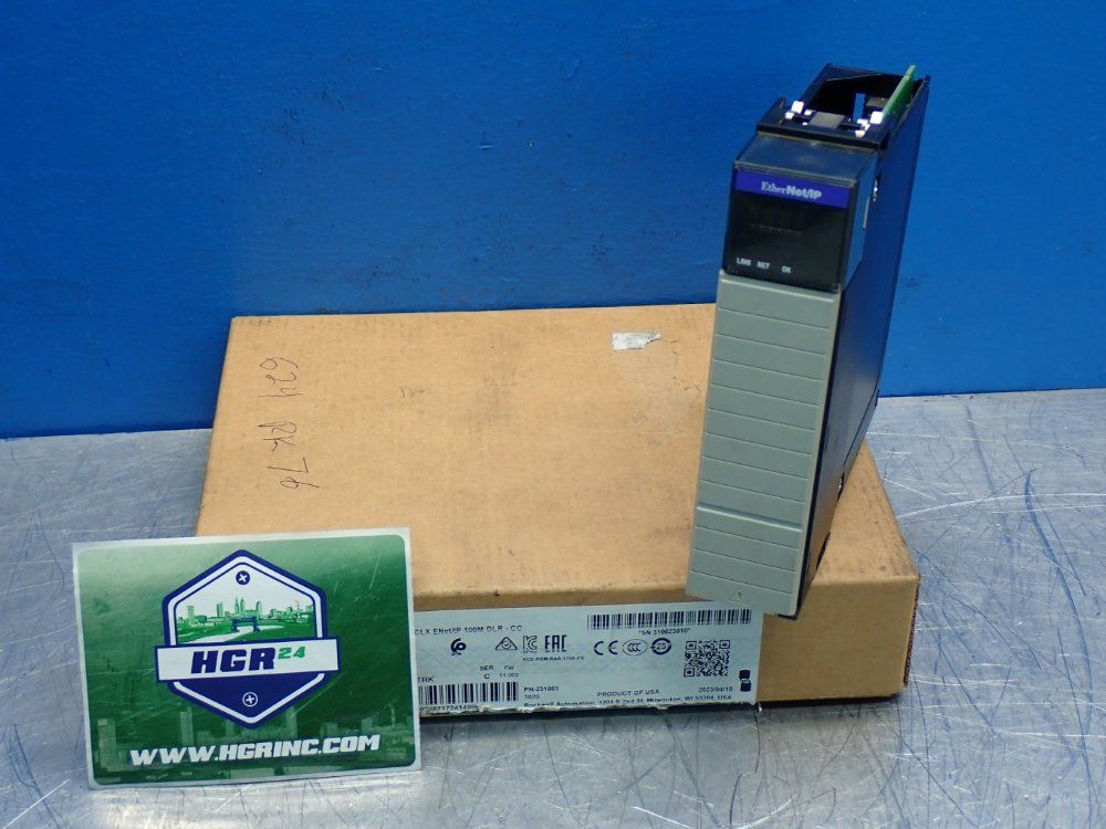 Allen Bradley 10/100mbps, 128 Tcp/ip Connections Series-a Plc Module - 1756-enbt