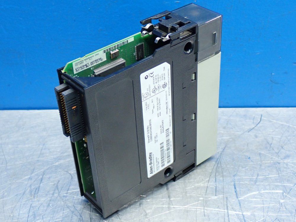 Allen Bradley 10/100mbps, 128 Tcp/ip Connections Series-a Plc Module - 1756-enbt