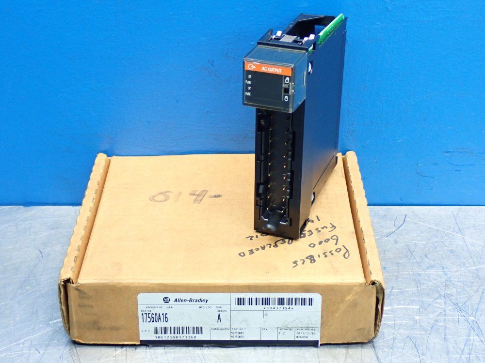 Allen Bradley Controllogix Output Module - 1756-oa16