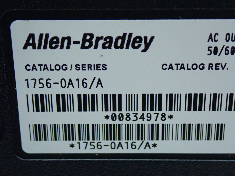 Allen Bradley Controllogix Output Module - 1756-oa16