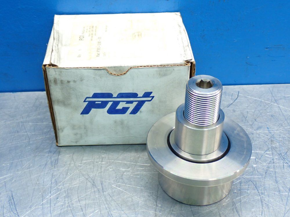 Pci Roller Diameter: 3.0000in, Roller Width: 1.9375in Flanged Cam Follower - Ftre-3.00-ss