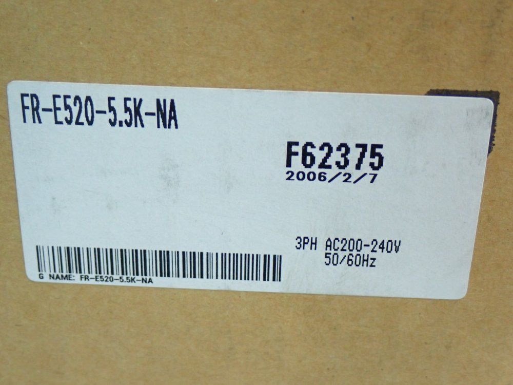 Mitsubishi 7.5hp Micro Inverter Drive Unit - Fre520-5.5k-na