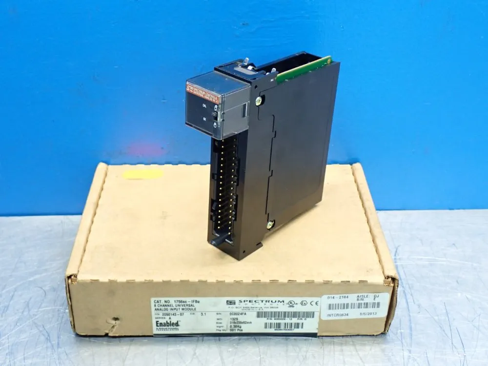 Spectrum Controls 8-point Analog Input Module - 1756sc-if8u