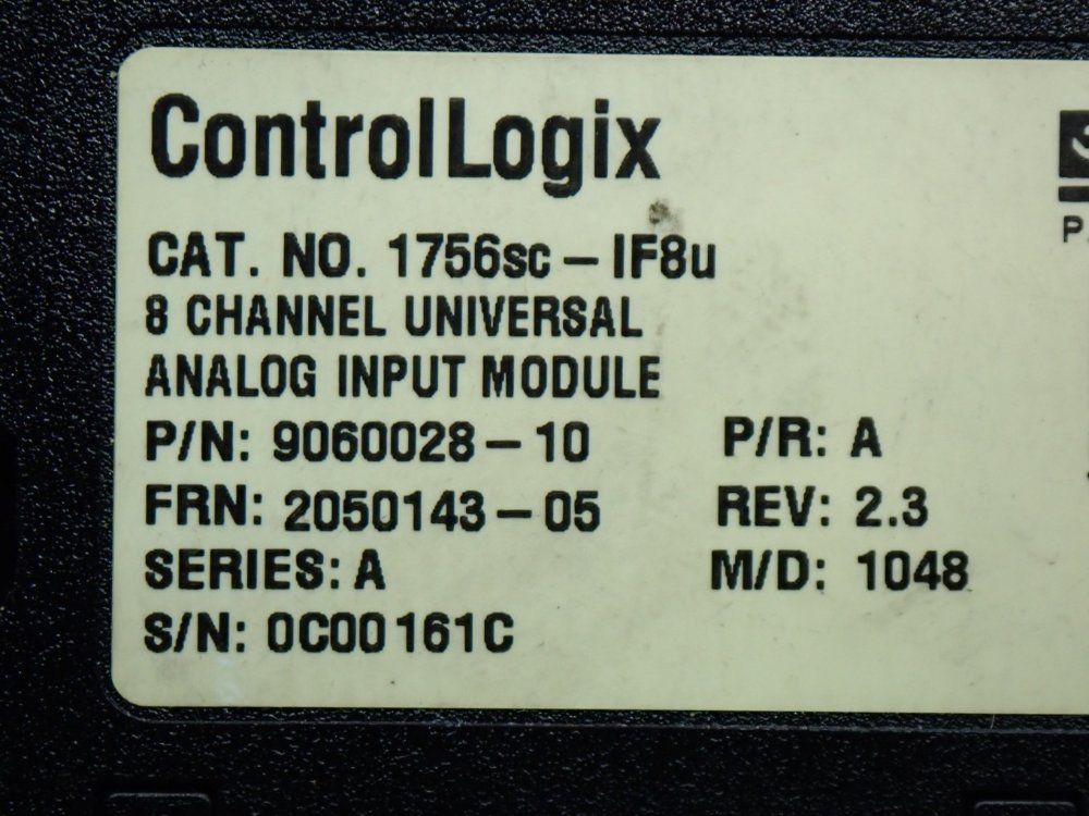 Spectrum Controls 8-point Analog Input Module - 1756sc-if8u