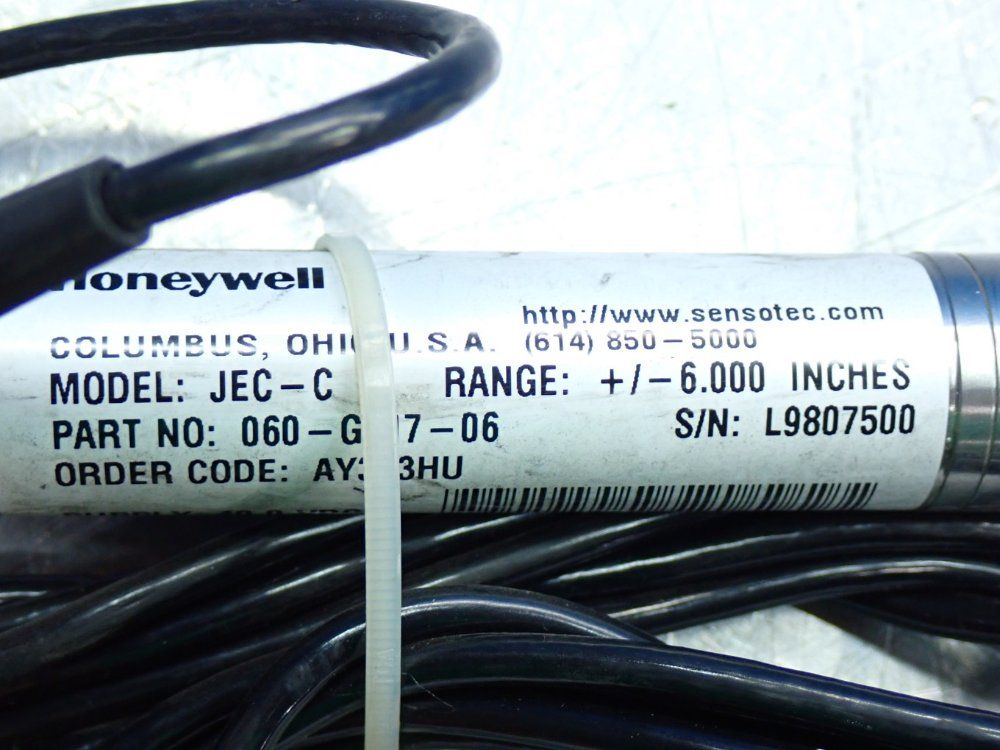 Honeywell Jec-ag Series Displacement Transducer Unit - Jec-c