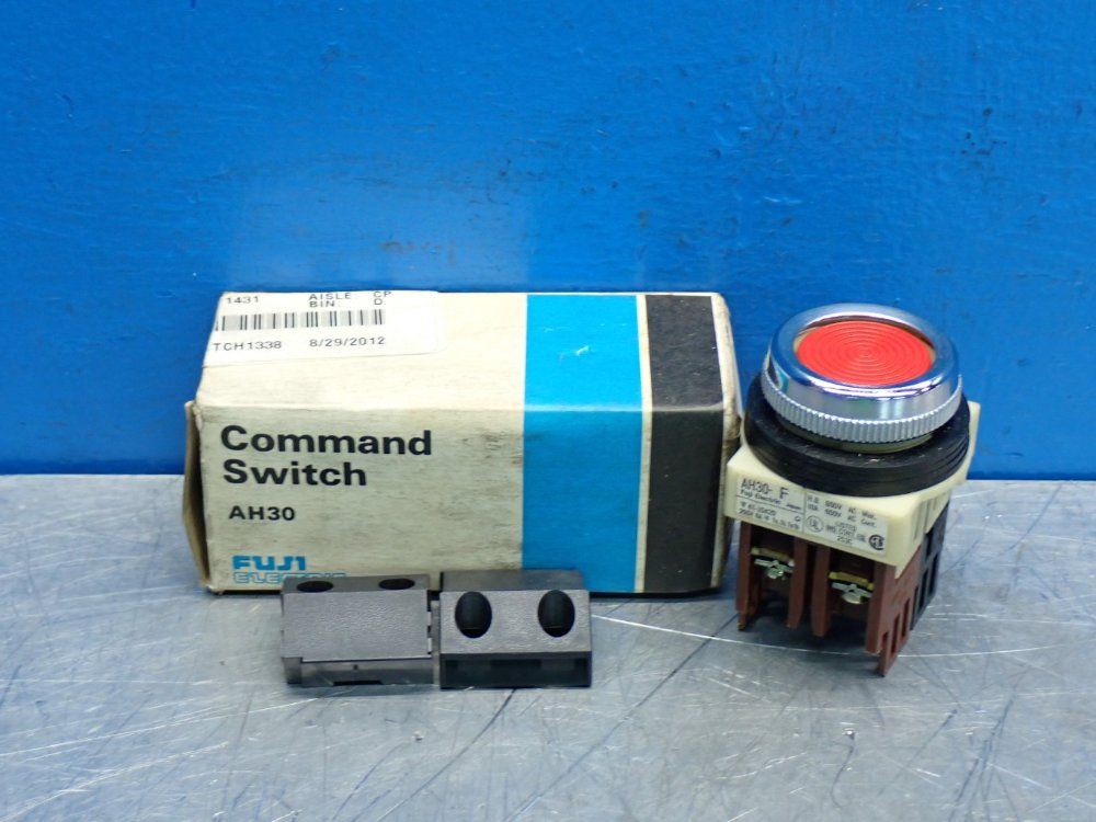 Fuji Electric Push Button Contact Block - Ah30-f
