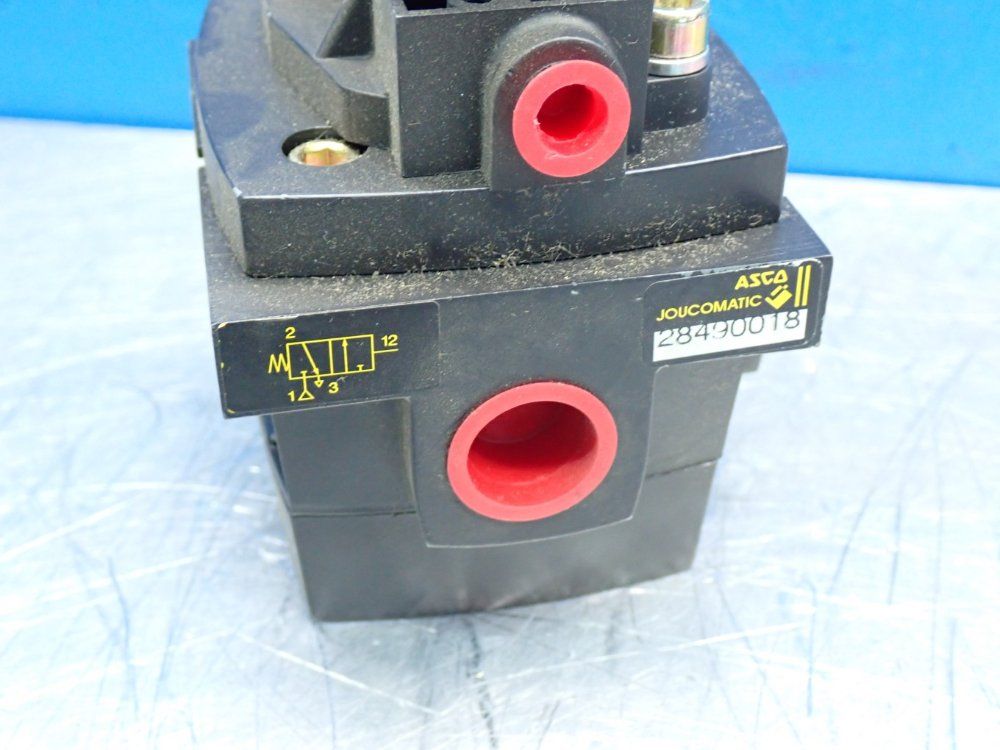 Asco Pipe Size: 1/2in 3-way Pneumatic Control Valve - 28400051-120/60