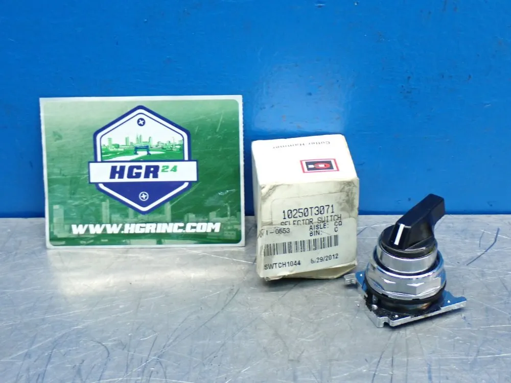 Cutler-hammer Selector Switch - 10250t3071