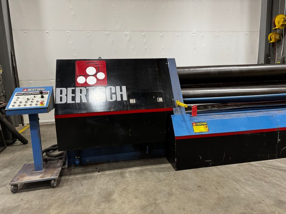Bertsch 10' 2008 Bertsch 10' X 1/2" Plate Roller - 75-10