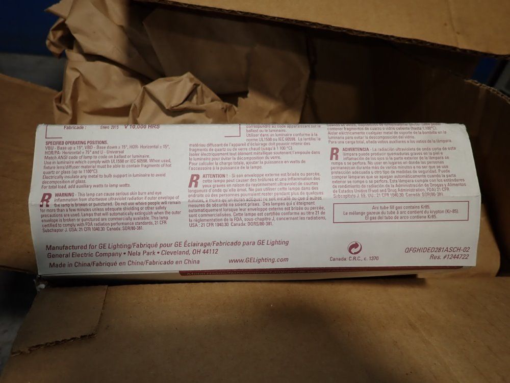 General Electric Light Bulbs