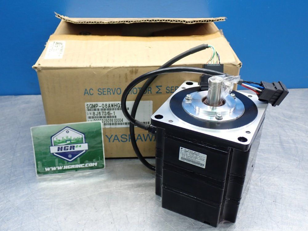 Yaskawa 3000rpm Servo Motor - Sgmp-08awhg22