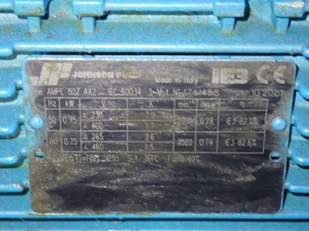 Ecoclean .75 Kw Pump - 32-110 G1 Mq0 0 75ku