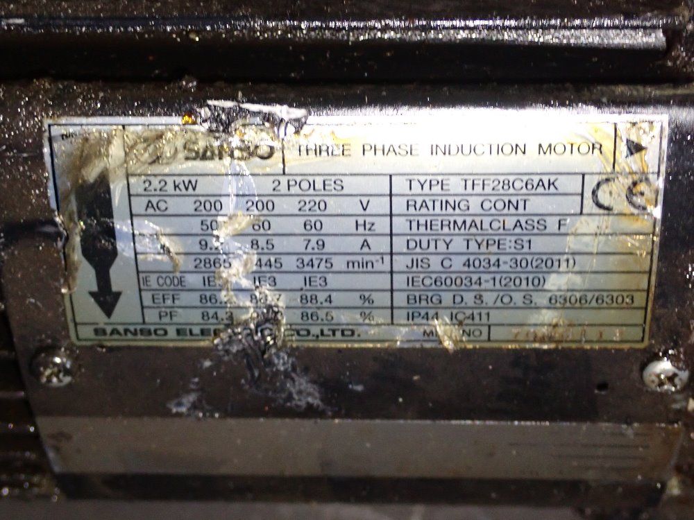 Sanso Electric 2.2 Kw Pump - Tff28c6ak