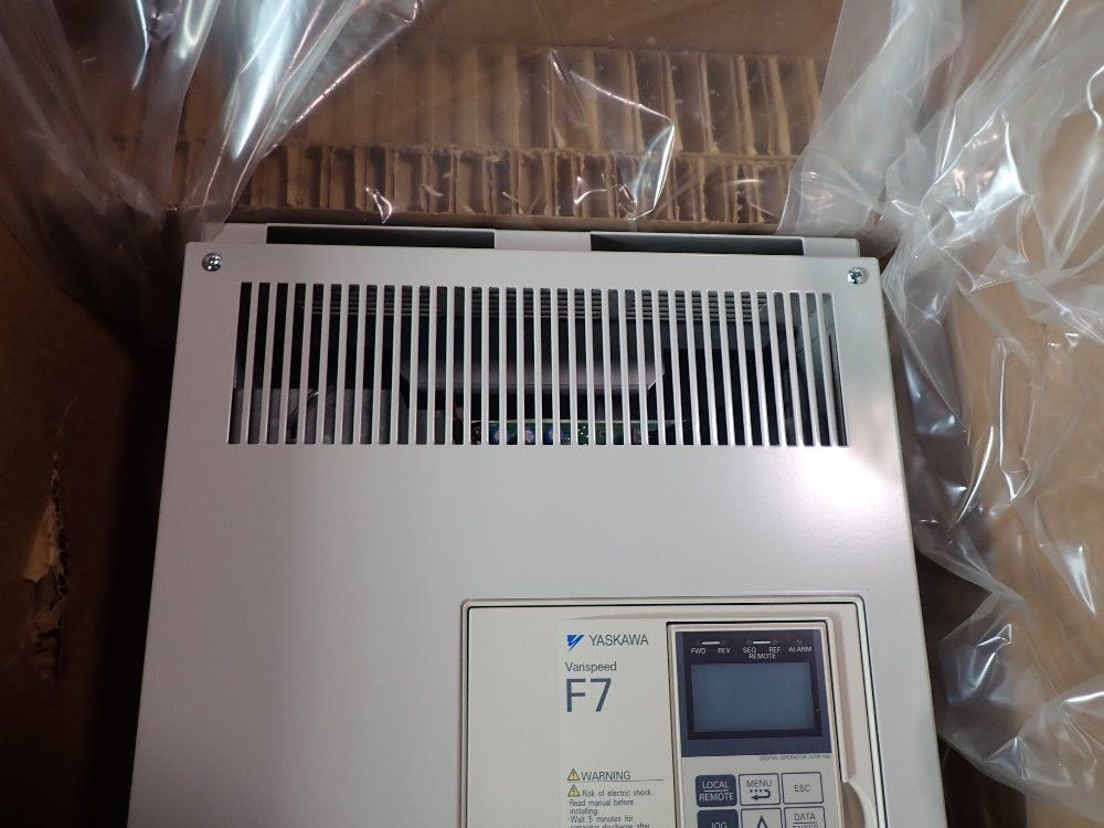 Yaskawa Electric 60 Hp, 380-480 Vac, 91 Amp Varispeed Drive - Cimr-f7u40451e