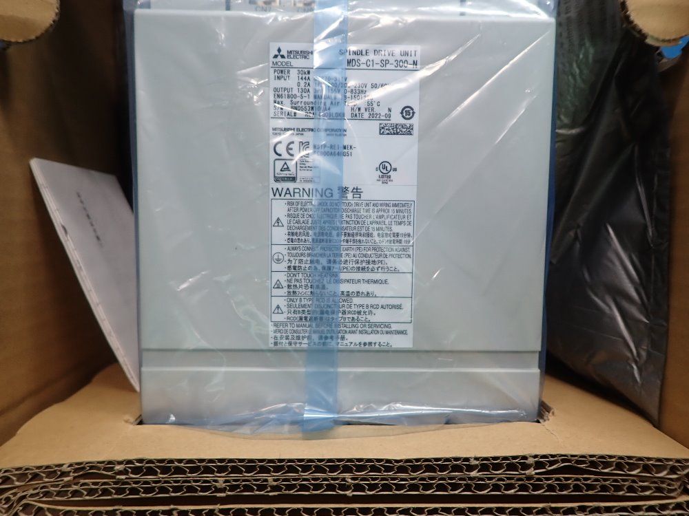 Mitsubishi 30 Kw Spindle Drive Unit - Mds-c1-sp-300-n