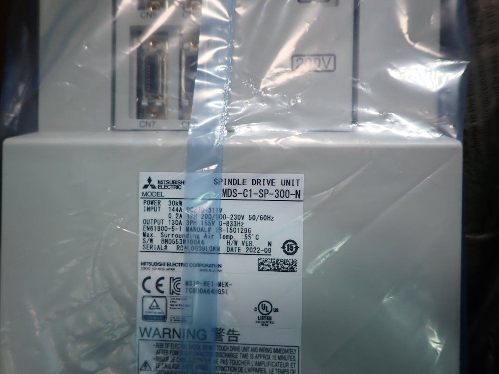 Mitsubishi 30 Kw Spindle Drive Unit - Mds-c1-sp-300-n