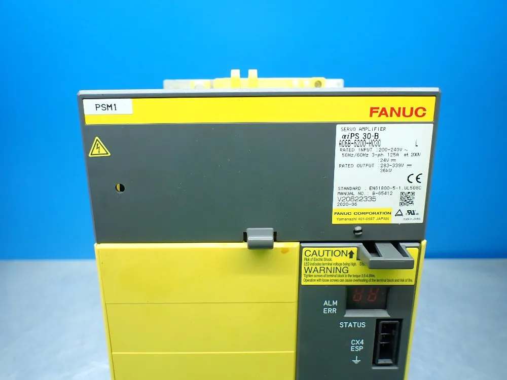 Fanuc A06b-6200-h030 Servo Amplifier Drive. - A06b-6200-h030