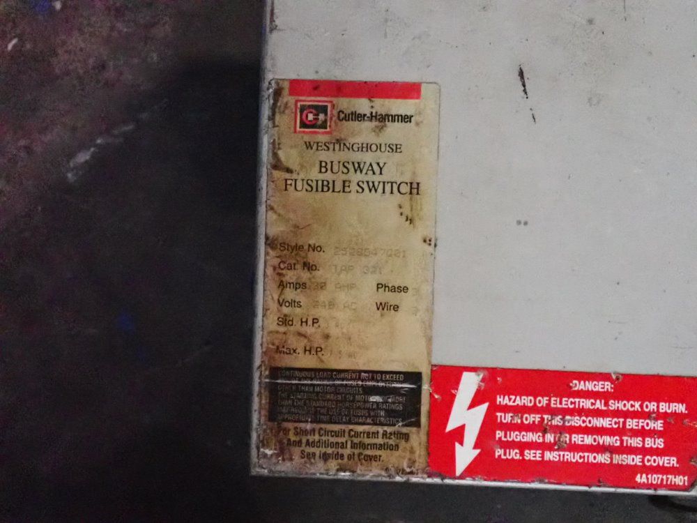Westinghouse Bus Plug