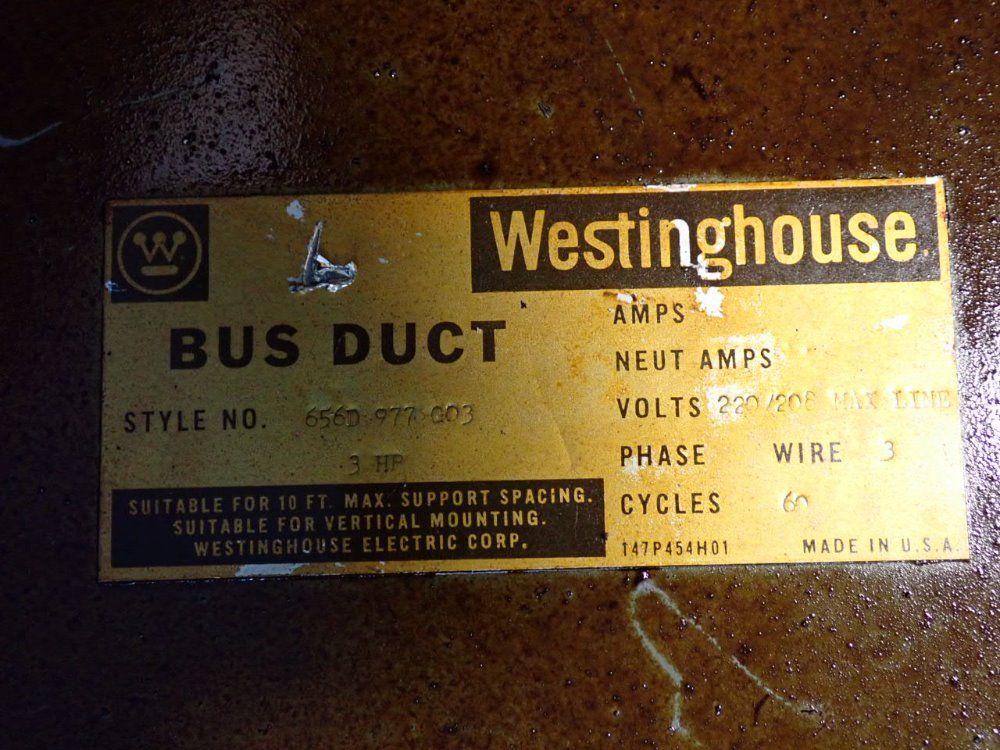 Westinghouse Bus Plug